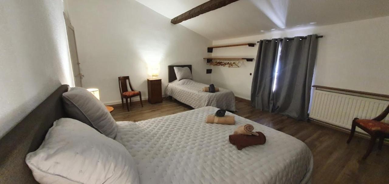 Gite De 420 Metres Carres Dans Chateau L'Ange Au Violon Jusqu'A 13 Couchages Conques-sur-Orbiel Exterior photo